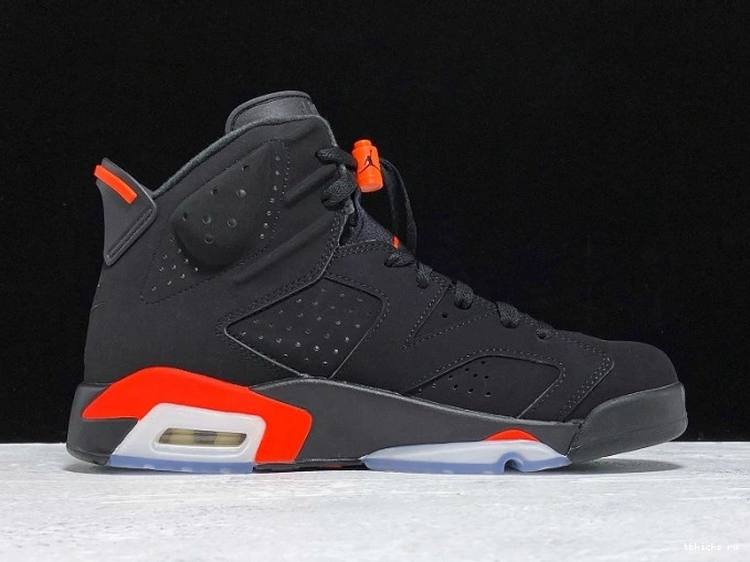 Rep TB Air Black Infrared Retro Jordan 6 384664-060 OG 0816